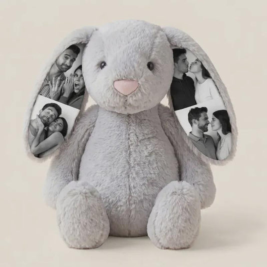 Custom Photo Bunny Plush