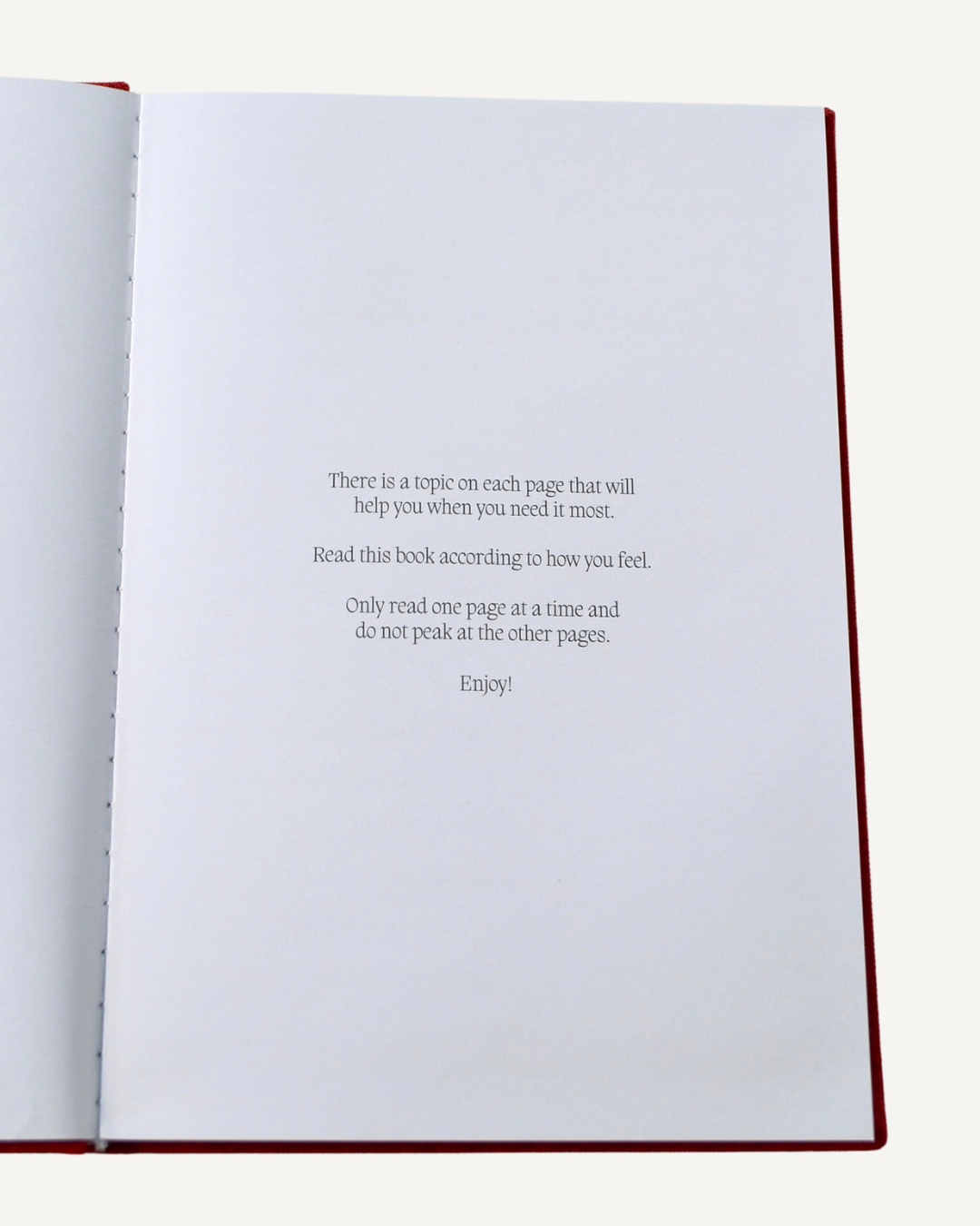 Read Me When You're Homesick Keepsake Journal