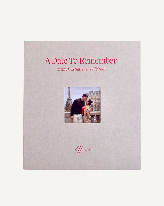 A Date To Remember Keepsake Scrapbook